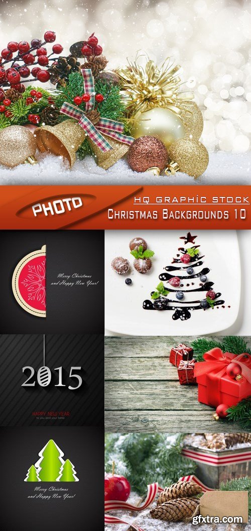 Stock Photo - Christmas Backgrounds 10