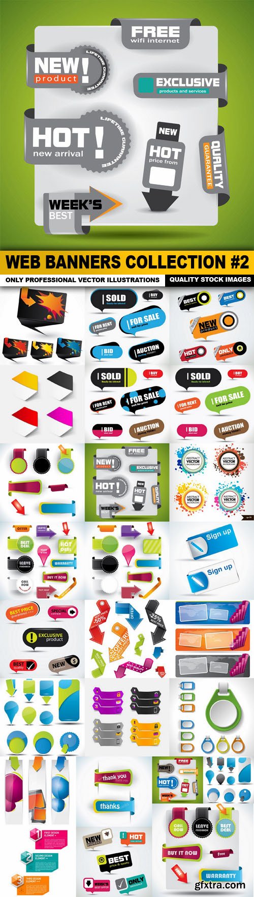 Web Banners Collection #2 - 25 Verctor