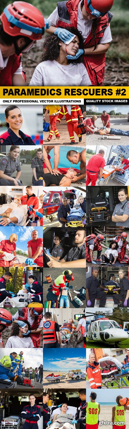 Paramedics Rescuers #2 - 25 HQ Images