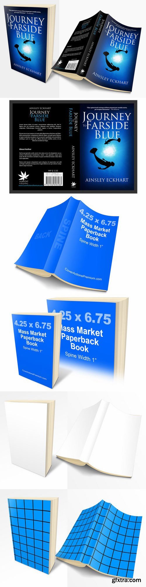 CM - Mass Market Paperback Book Mockups 620950