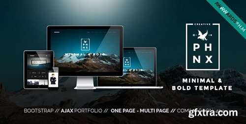 ThemeForest - Phoenix v1.5 - WordPress Minimal Multipurpose Portfolio with Visual Composer - 10813830