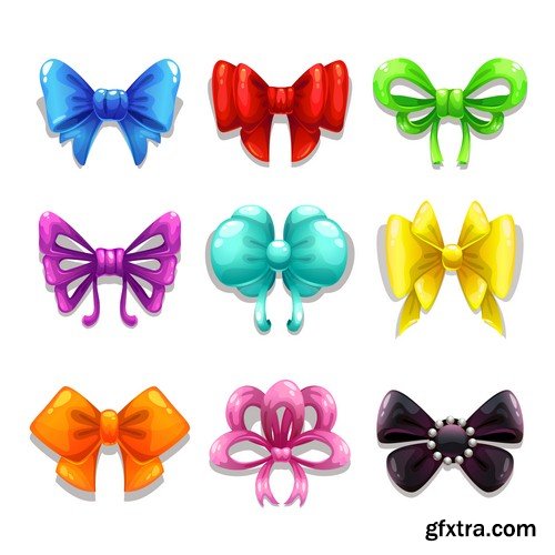 Bows collection - 7 EPS