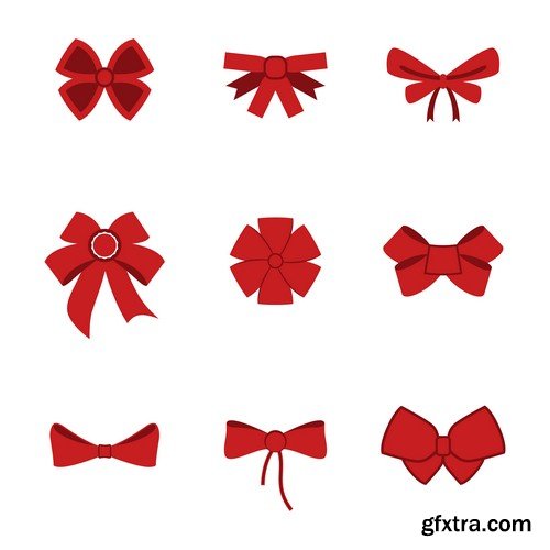 Bows collection - 7 EPS