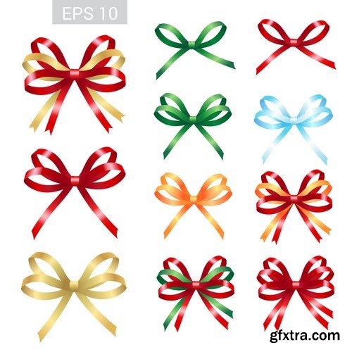 Bows collection - 7 EPS