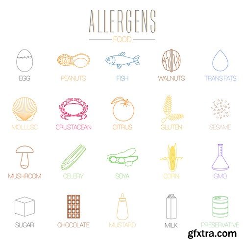 Food allergens - 5 EPS