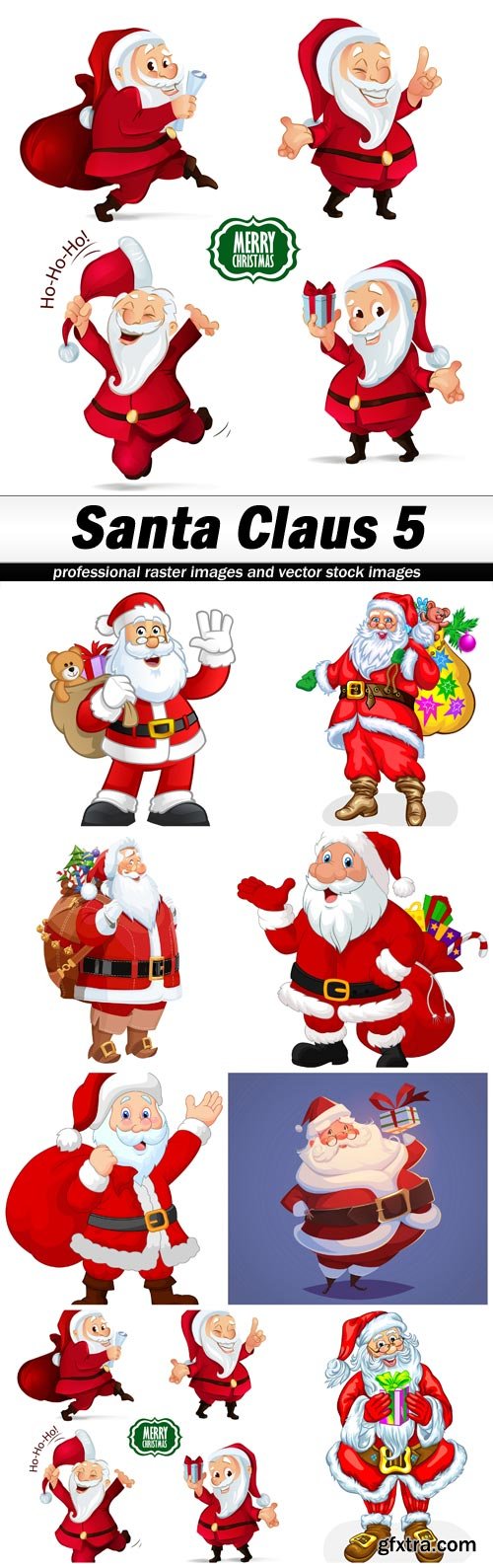 Santa Claus 5 - 8 EPS