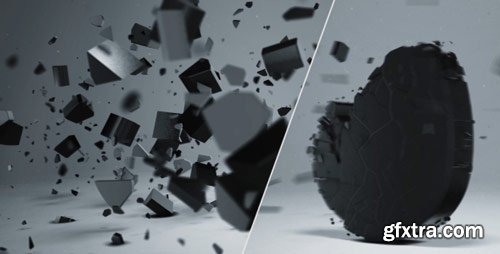 Videohive - Elegant 3D Shatter Logo - 18604954