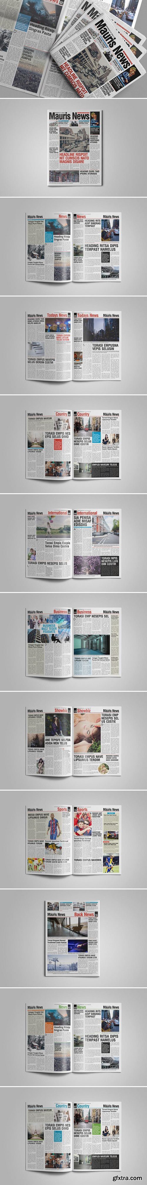 CM - 16 Page Newspaper Design 1056452