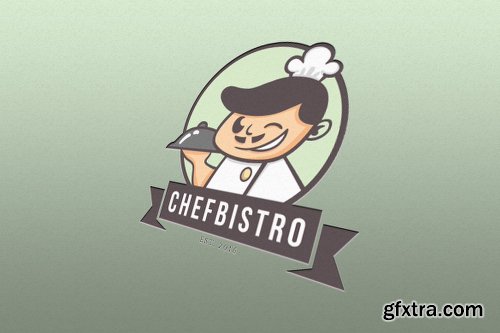 ChefBistro Mascot Logo