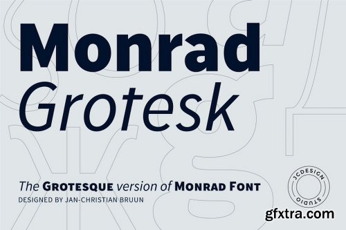 Creativemarket Monrad Grotesk 1073170