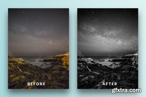 Creativemarket Night Sky Lightroom Presets 1087985