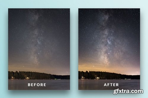 Creativemarket Night Sky Lightroom Presets 1087985