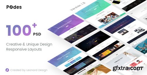 ThemeForest Podes | Responsive Multi-Purpose PSD Template 18592241