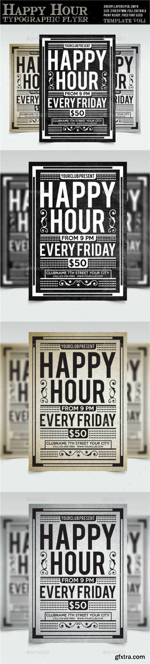 GR - Happy Hour Flyer Vol1 15218919