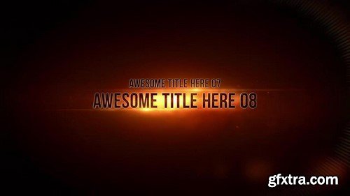 Motion Array - Epic Titles After Effects Template