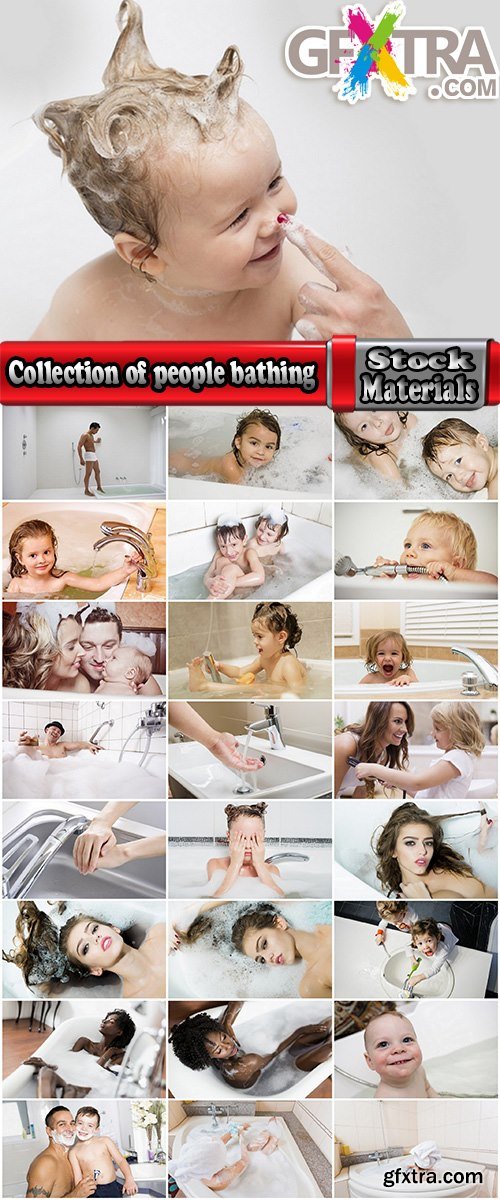 Collection of people bathing in a bath foam child woman man 25 HQ Jpeg