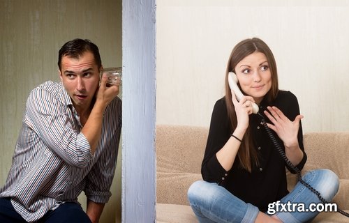 Collection of people talking on the phone businessman female male tube 25 HQ Jpeg