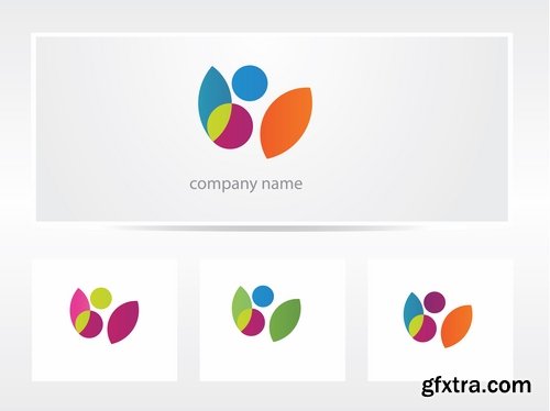 Collection logo icon web design element site 28-25 EPS