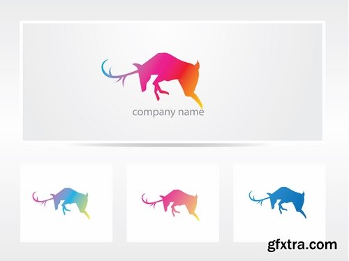 Collection logo icon web design element site 28-25 EPS