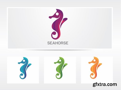 Collection logo icon web design element site 28-25 EPS