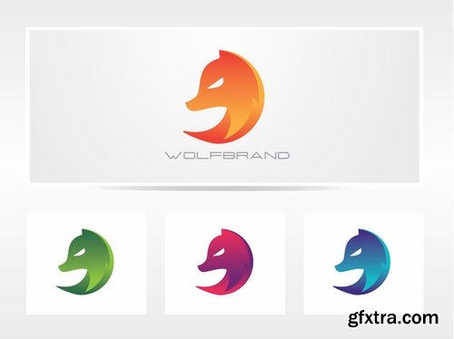 Collection logo icon web design element site 28-25 EPS