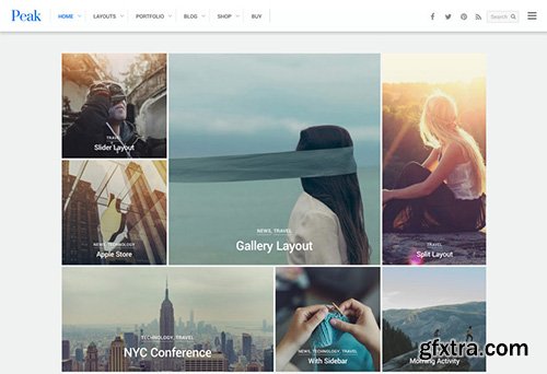 Themify - Peak v1.0.9 - WordPress Theme