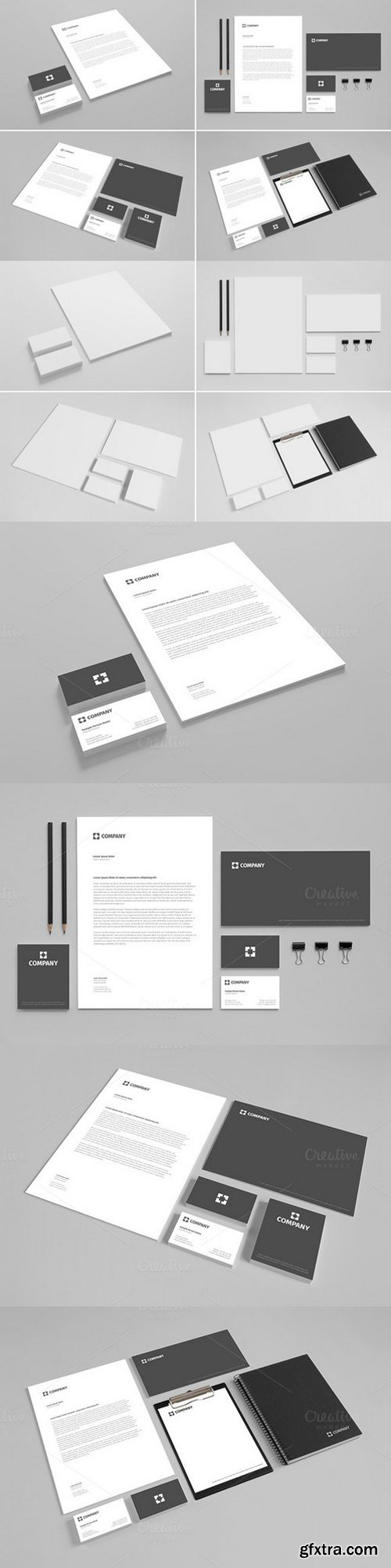 CM - Branding Stationery Mock Up vol. 1 740151