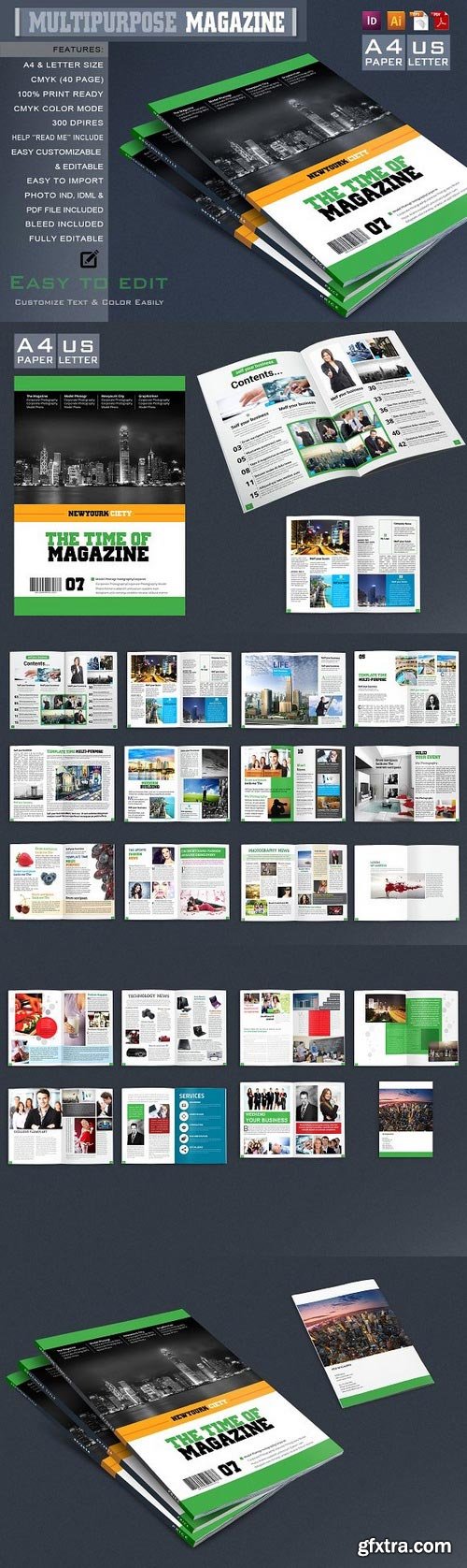 CM - Clean Magazine Template 1079358