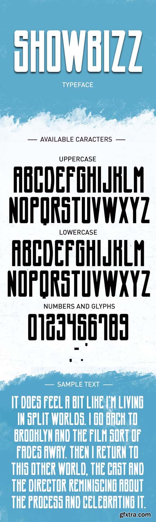 CF Showbizz Font