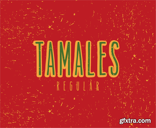 Tamales Regular font