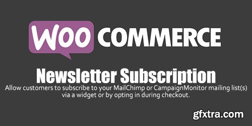 WooCommerce - Newsletter Subscription v2.3.5