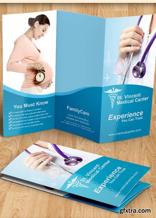 Medical V2 Brochure PSD Template