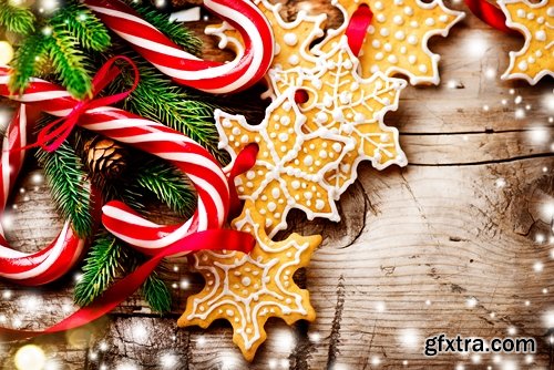 Christmas holiday background. Christmas served table - 25 UHQ JPEG