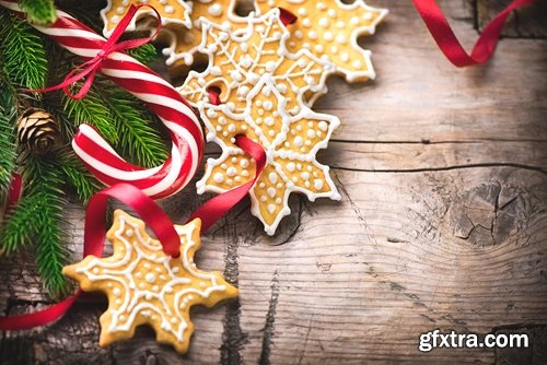 Christmas holiday background. Christmas served table - 25 UHQ JPEG