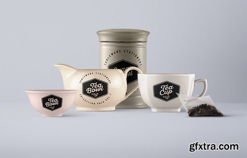 Tableware Psd Mockup Vol 7