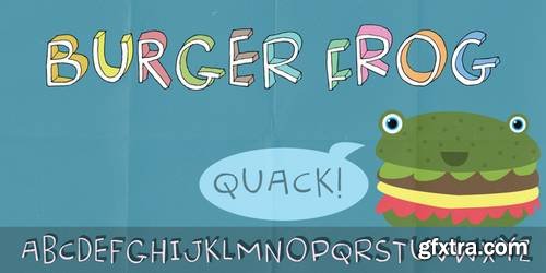 Burger Frog Font