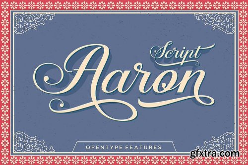 Creativemarket Aaron Script 32777