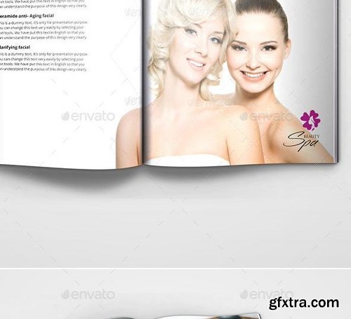 Graphicriver Beauty Salon and Spa Service Brochure 9630875