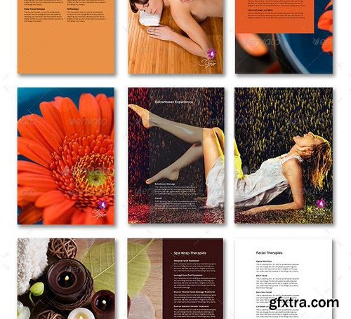 Graphicriver Beauty Salon and Spa Service Brochure 9630875