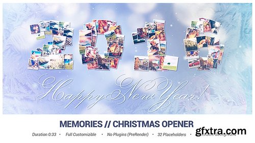 Videohive Memories // Christmas Opener 13750823