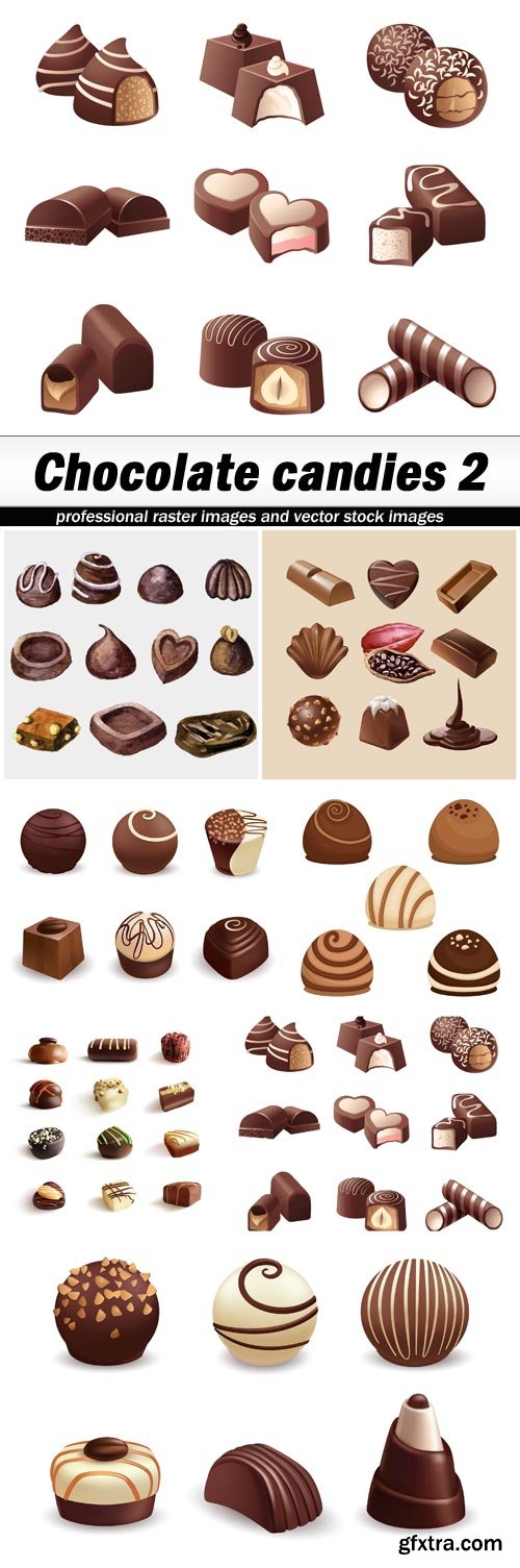 Chocolate candies 2 - 7 EPS