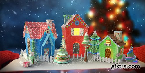 Videohive Christmas Paper Card 13867581