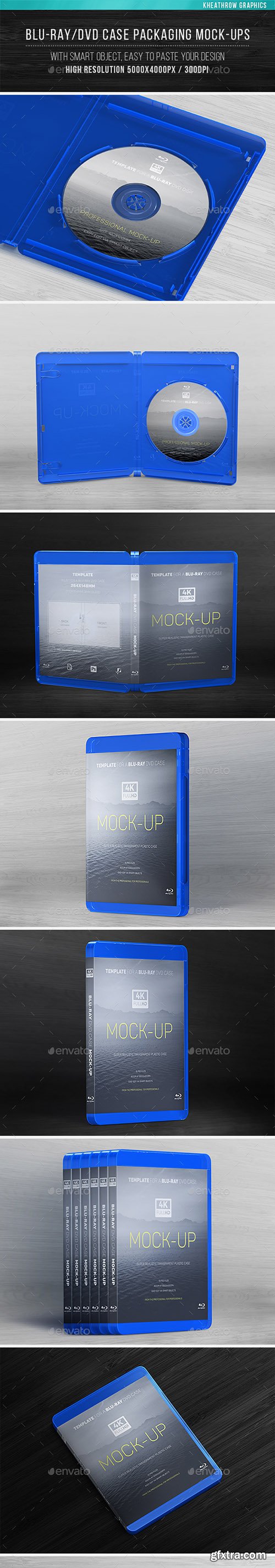 Graphicriver Blu-ray/DVD Case Packaging Mock-Ups 14333885