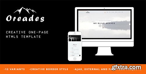 ThemeForest - Oreades - Creative One-Page HTML5 Template (Update: 28 May 15) - 11481109