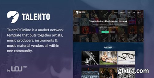 ThemeForest - Talento v1.0 - Music Market Network HTML Template - 16014131