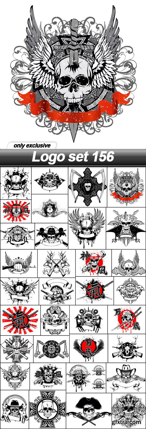 Logo set 156 - 34 EPS