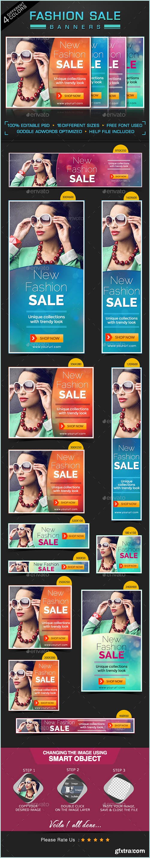 GraphicRiver Fashion Sale Banners 8958720