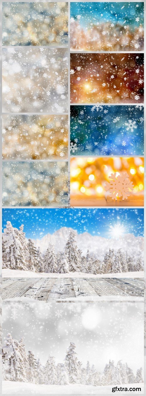Christmas decoration on abstract background 10X JPEG