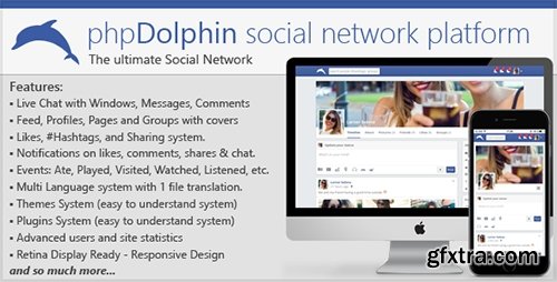 CodeCanyon - phpDolphin v2.1.6 - Social Network Platform - 5158794