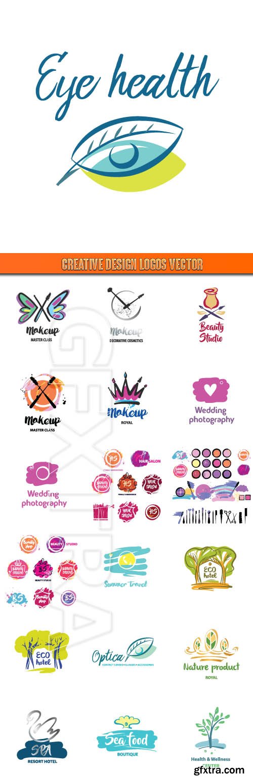 Creative design logos vector